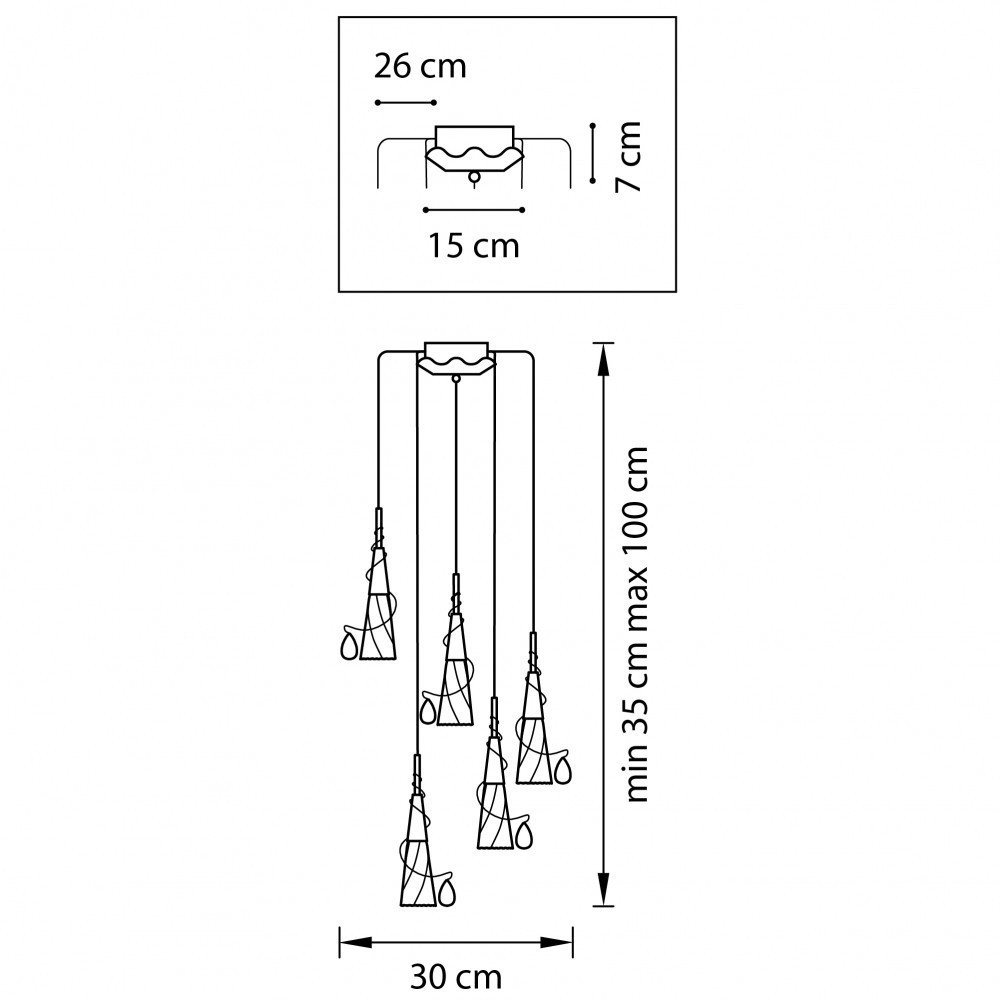 Lightstar (SD1105/5 K) Люстра AEREO 5х25W G9 GOLD (в комплекте) Lightstar (SD1105/5 K) Люстра AEREO 5х25W G9 GOLD (в комплекте)